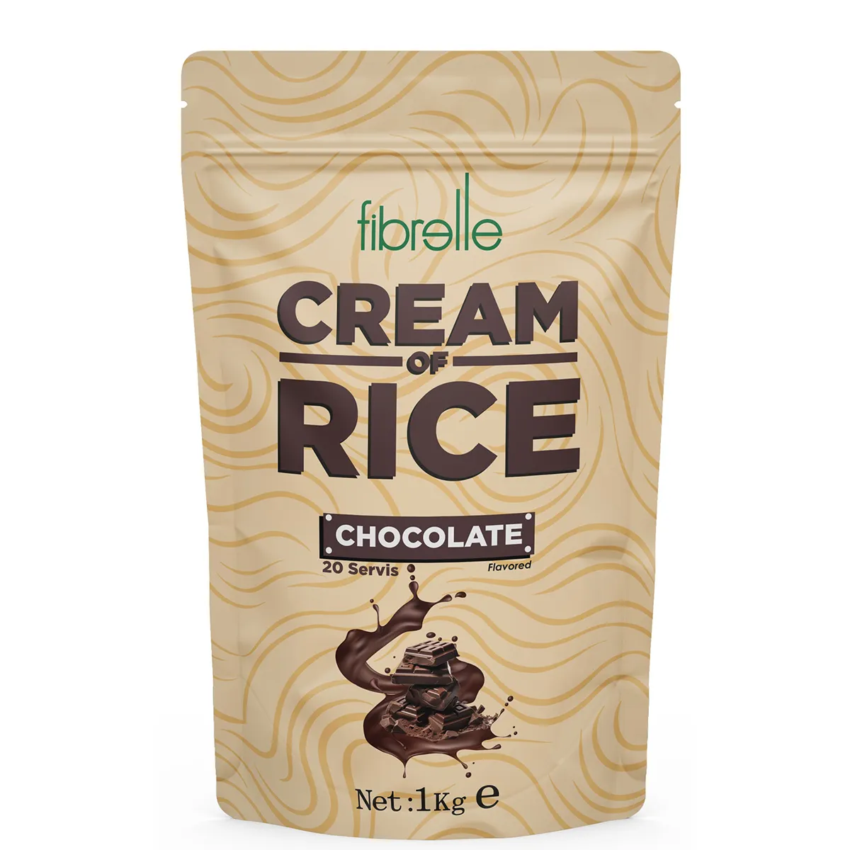 Fibrelle RİCE CREAM Chocolate ( Çikolata ) 1 Kg