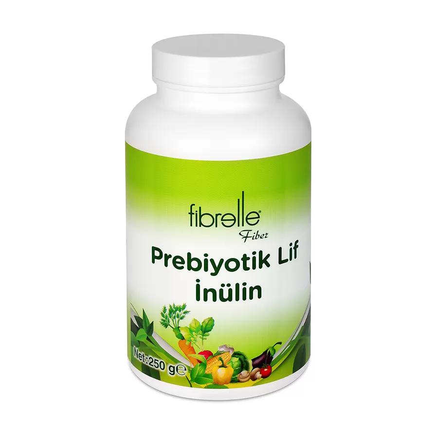 Fibrelle İnülin Prebiyotik Lif - (250g Plastik Ambalaj) INULIN