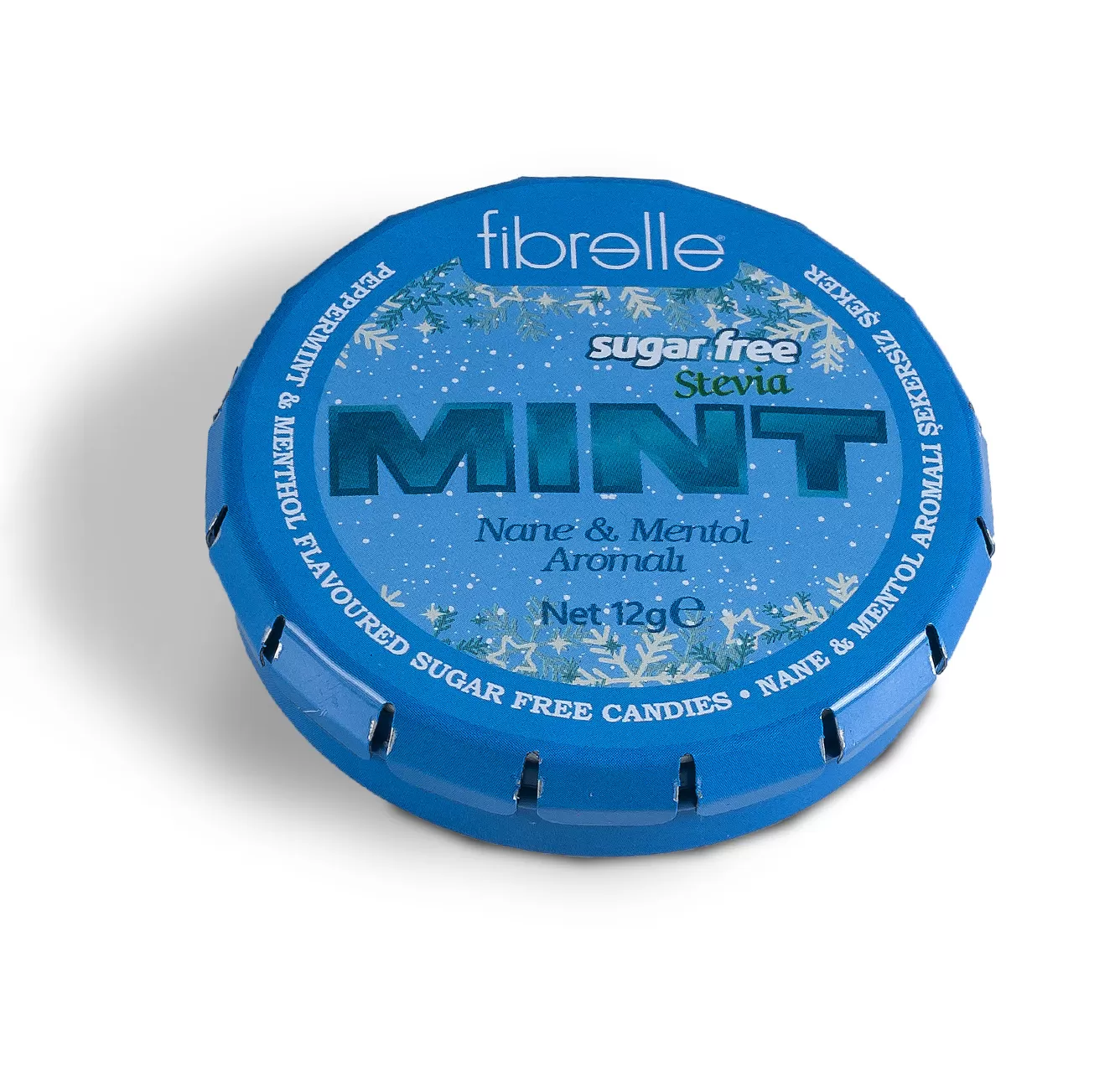 Fibrelle Stevia Naneli Şekersiz Şeker (12 gr)