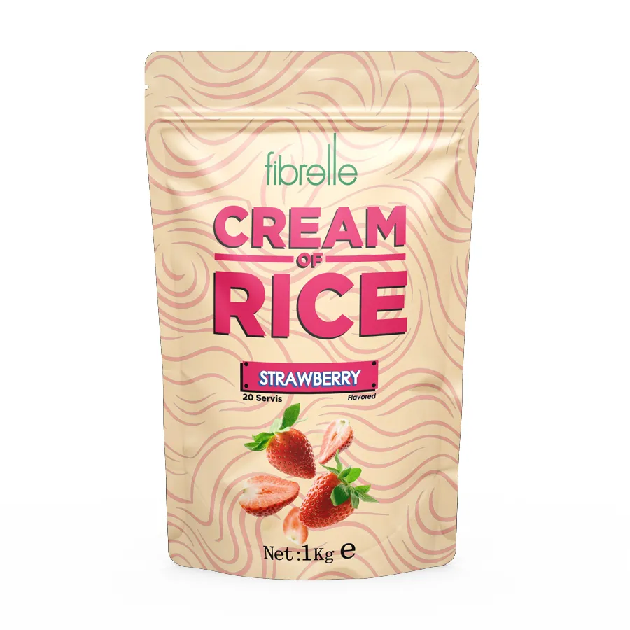 Fibrelle RİCE CREAM STRAWBERRY ( ÇİLEK ) 1 Kg