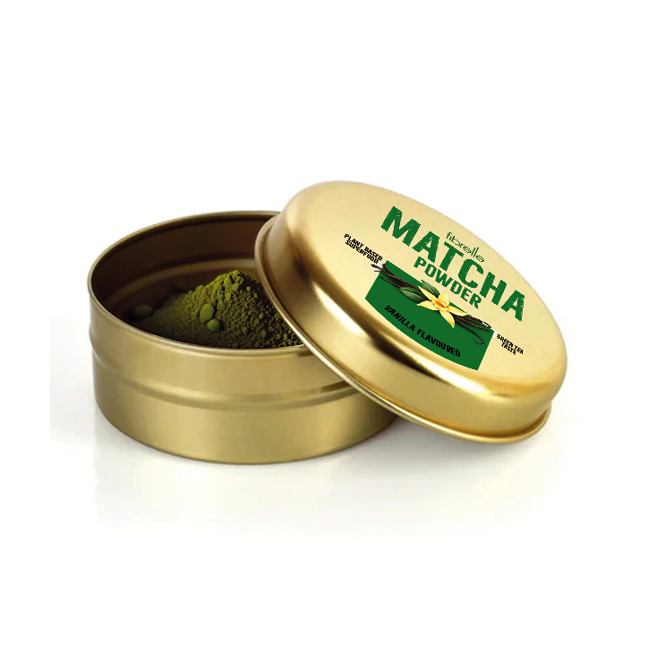 Fibrelle Matcha Vanilya 25 g ( Teneke Kutu )