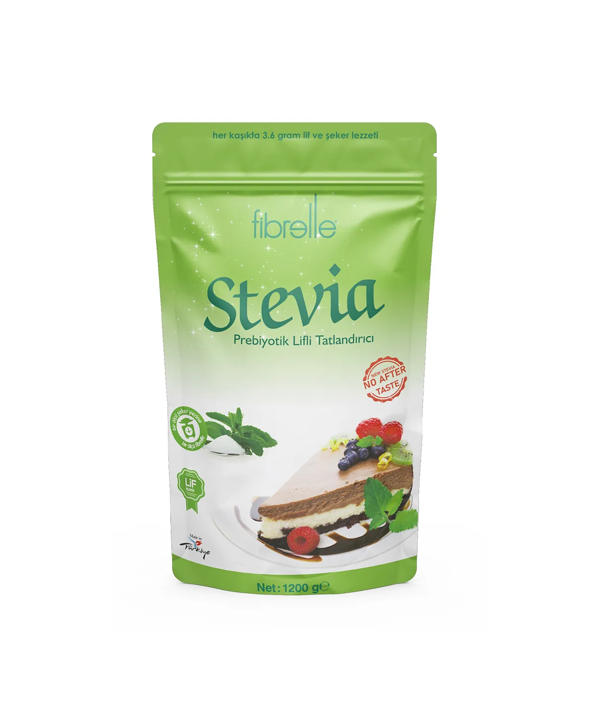 Fibrelle Prebiyotik Lifli Stevia Tatlandırıcı (1200g Ambalaj )
