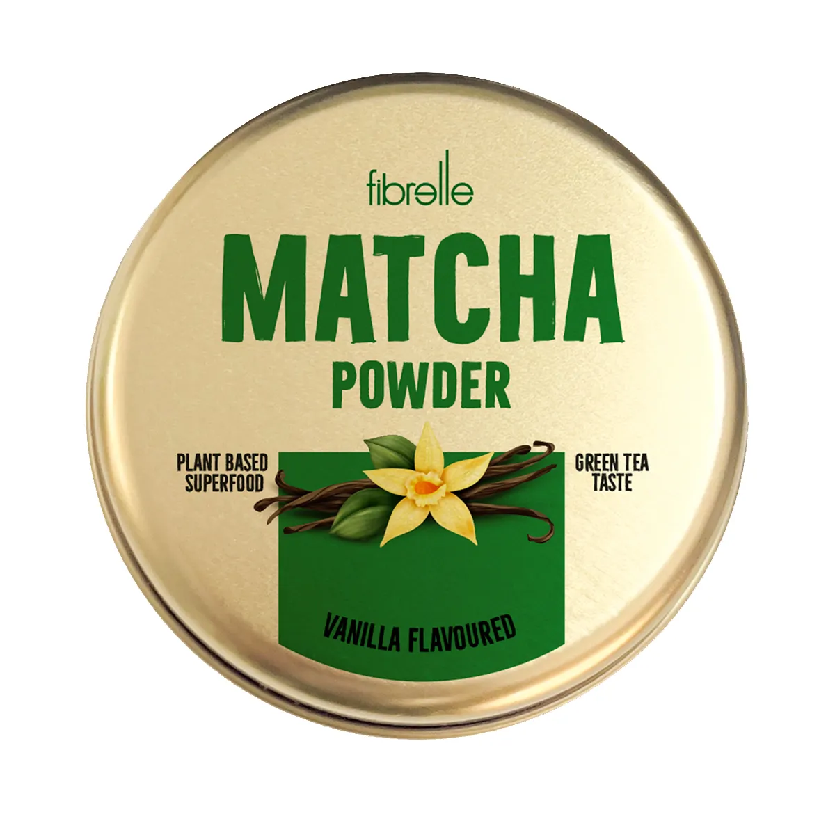 Fibrelle Matcha Vanilya 25 g ( Teneke Kutu )